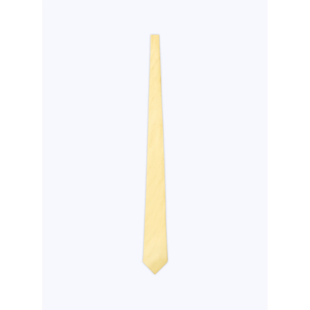 Plain Yellow Tie - Pale Yellow