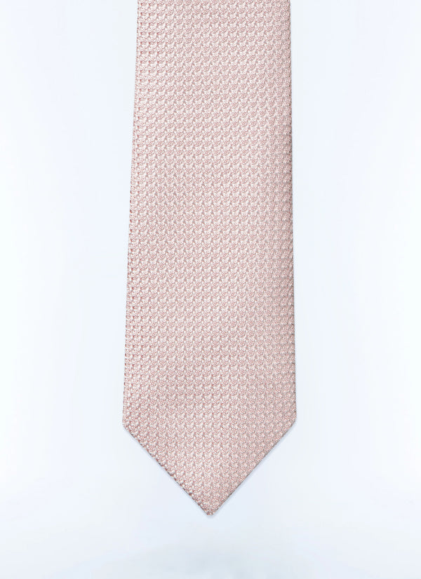 Cravate Grenadine - Rose