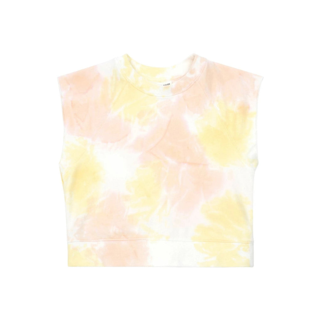 Hundred Pieces - Tie&Dye Organic Cotton Sweatshirt - Candy Pink - Girl