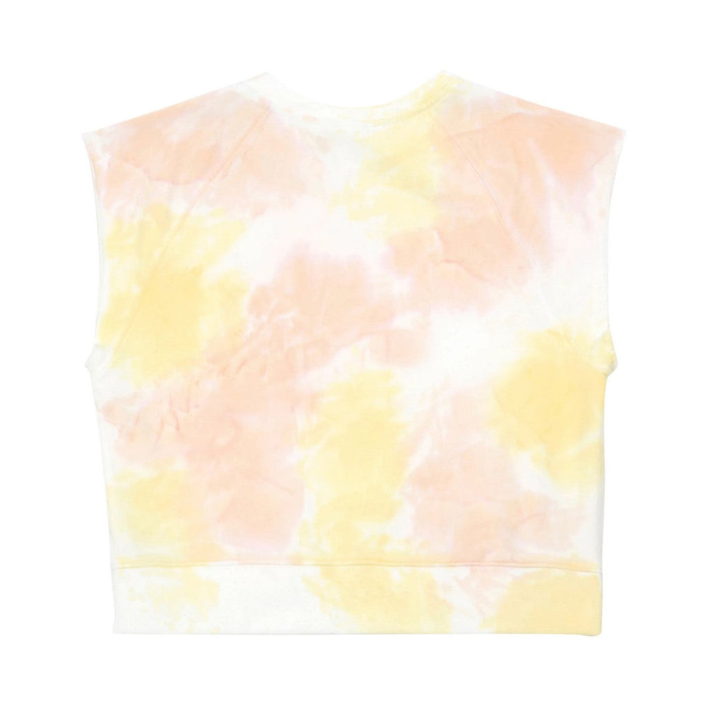 Hundred Pieces - Tie&Dye Organic Cotton Sweatshirt - Candy Pink - Girl