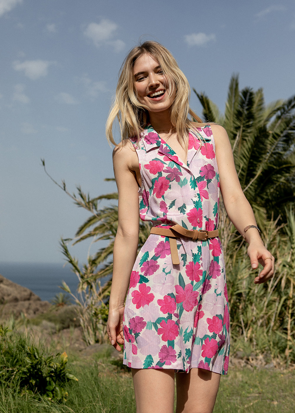 Pomme Jumpsuit Shorts - Giverny