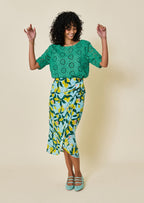 Blusa Valerien - Paon