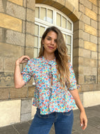 Blusa con lazo Faustine