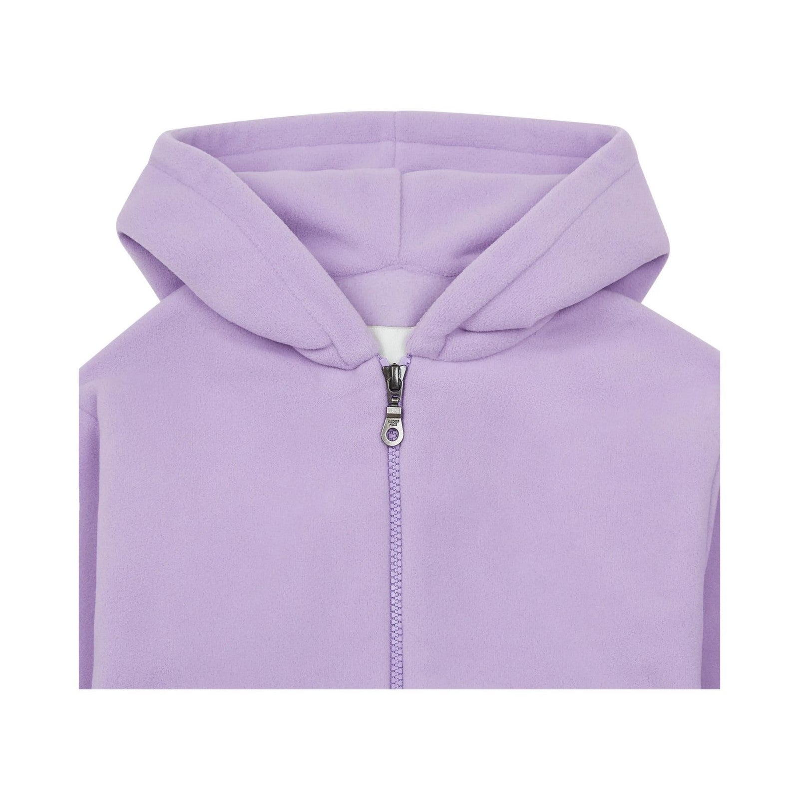 Hundred Pieces - Sherpa Zip-Up Sweatshirt - Parme - Girls