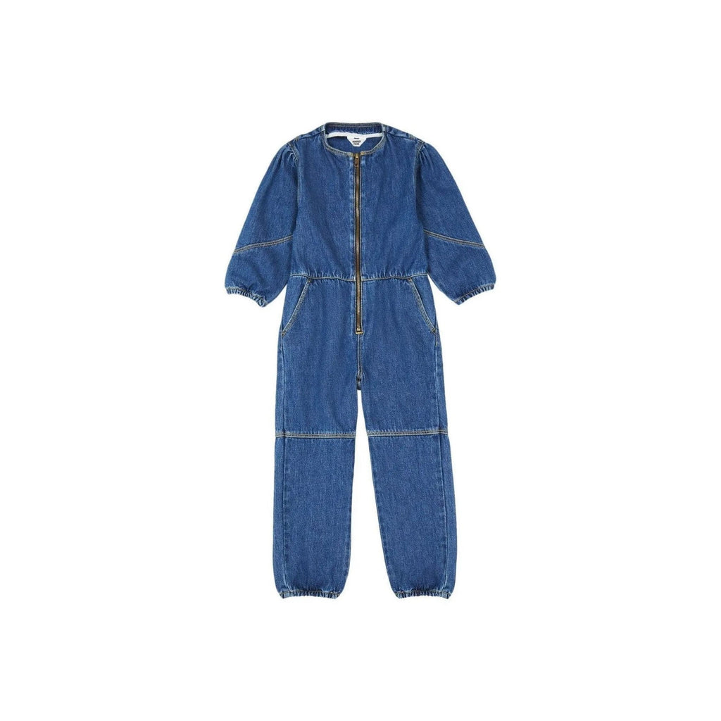 Hundred Pieces - Organic Denim Jumpsuit - Denim - Girl
