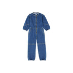 Hundred Pieces - Organic Denim Jumpsuit - Denim - Girl