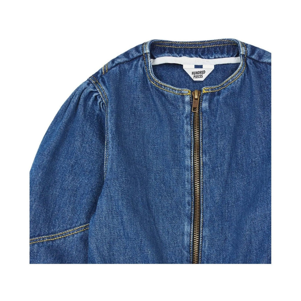 Hundred Pieces - Organic Denim Jumpsuit - Denim - Girl