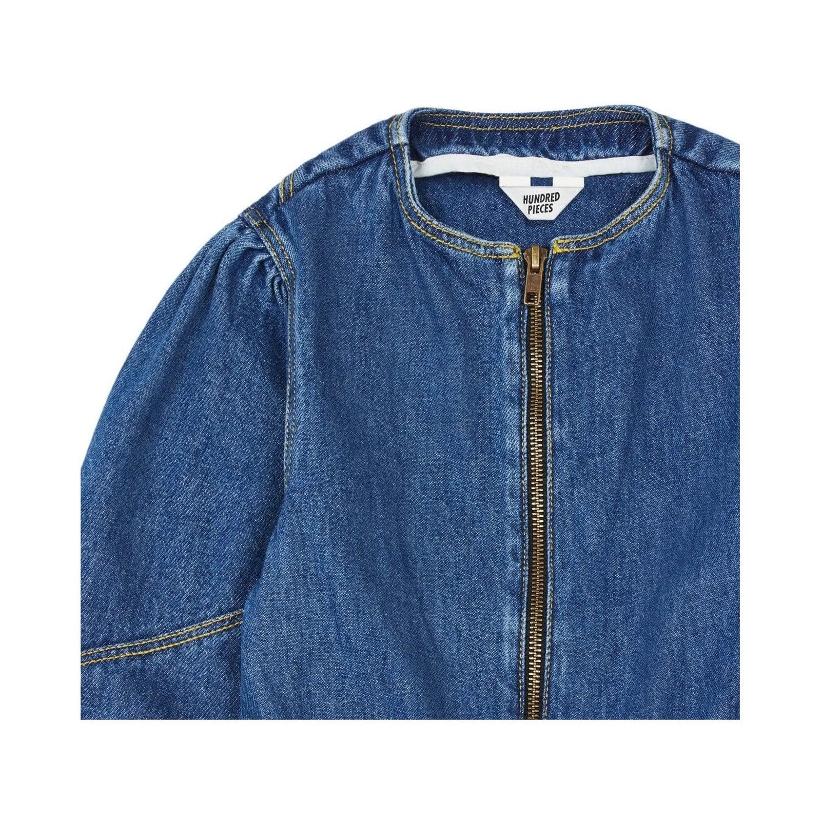 Hundred Pieces - Organic Denim Jumpsuit - Denim - Girl