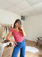 Lina Floral Top