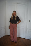 Pantalon Droit Achille - Saumon