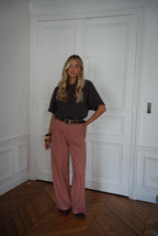 Pantalon Droit Achille - Saumon