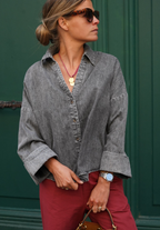 Chemise Léonore Denim Gris