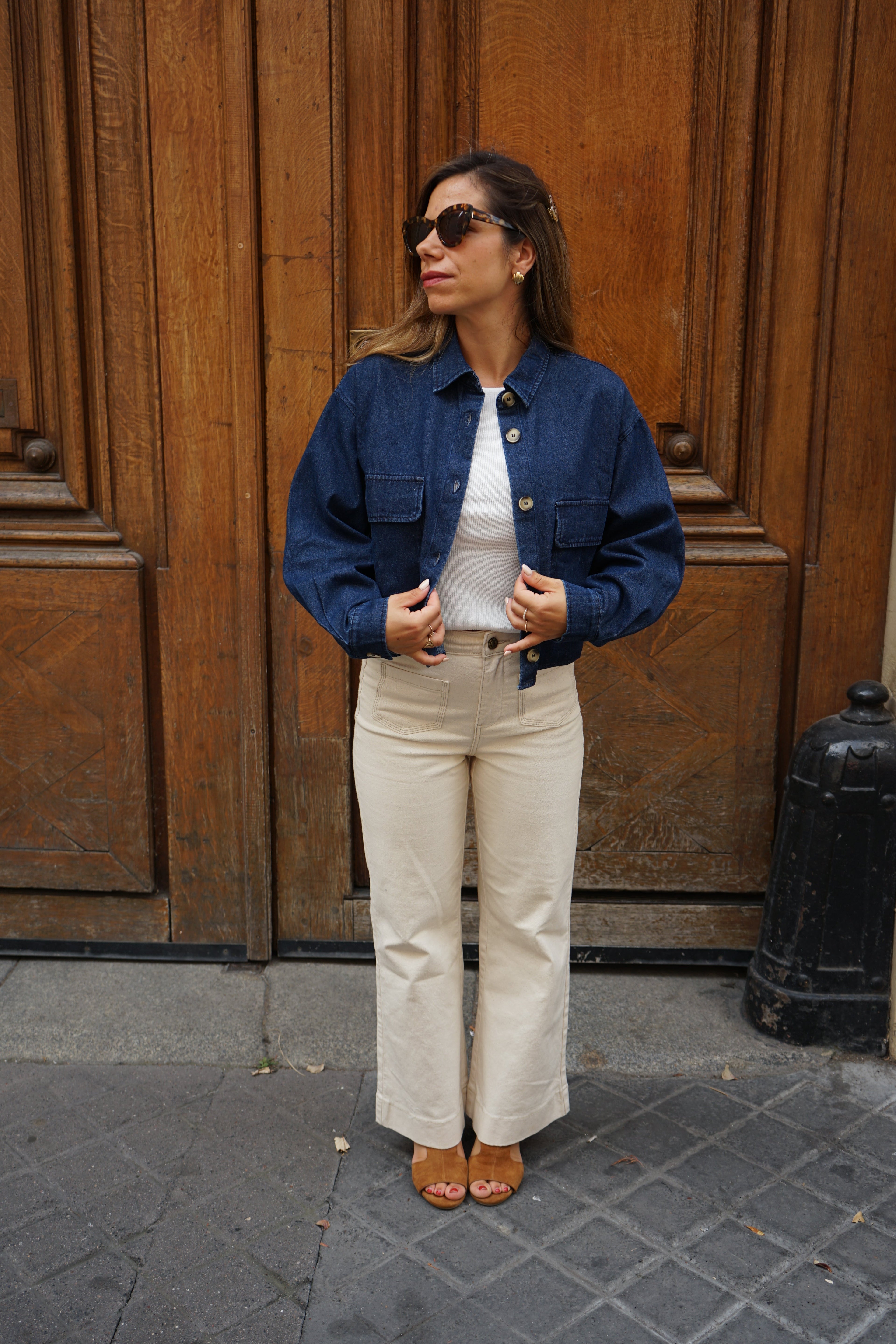 Gasparette natural beige jeans
