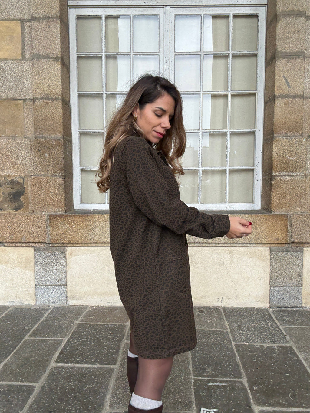 Robe Alix léopard