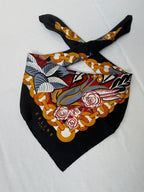 Foulard Céline – Motifs Feuillages
