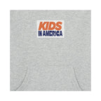Hundred Pieces - Kids In America Organic Cotton Hoodie - Anthracite Grey Marl - Boy