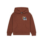 Hoodie La Surf Coton Bio - Rouille - Garçon