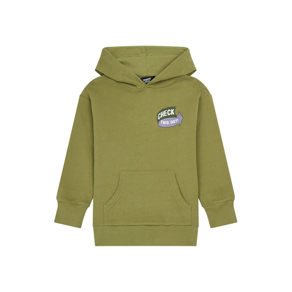 Stay Loose Organic Cotton Sweatshirt - Green - Boy