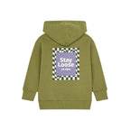 Stay Loose Organic Cotton Sweatshirt - Green - Boy