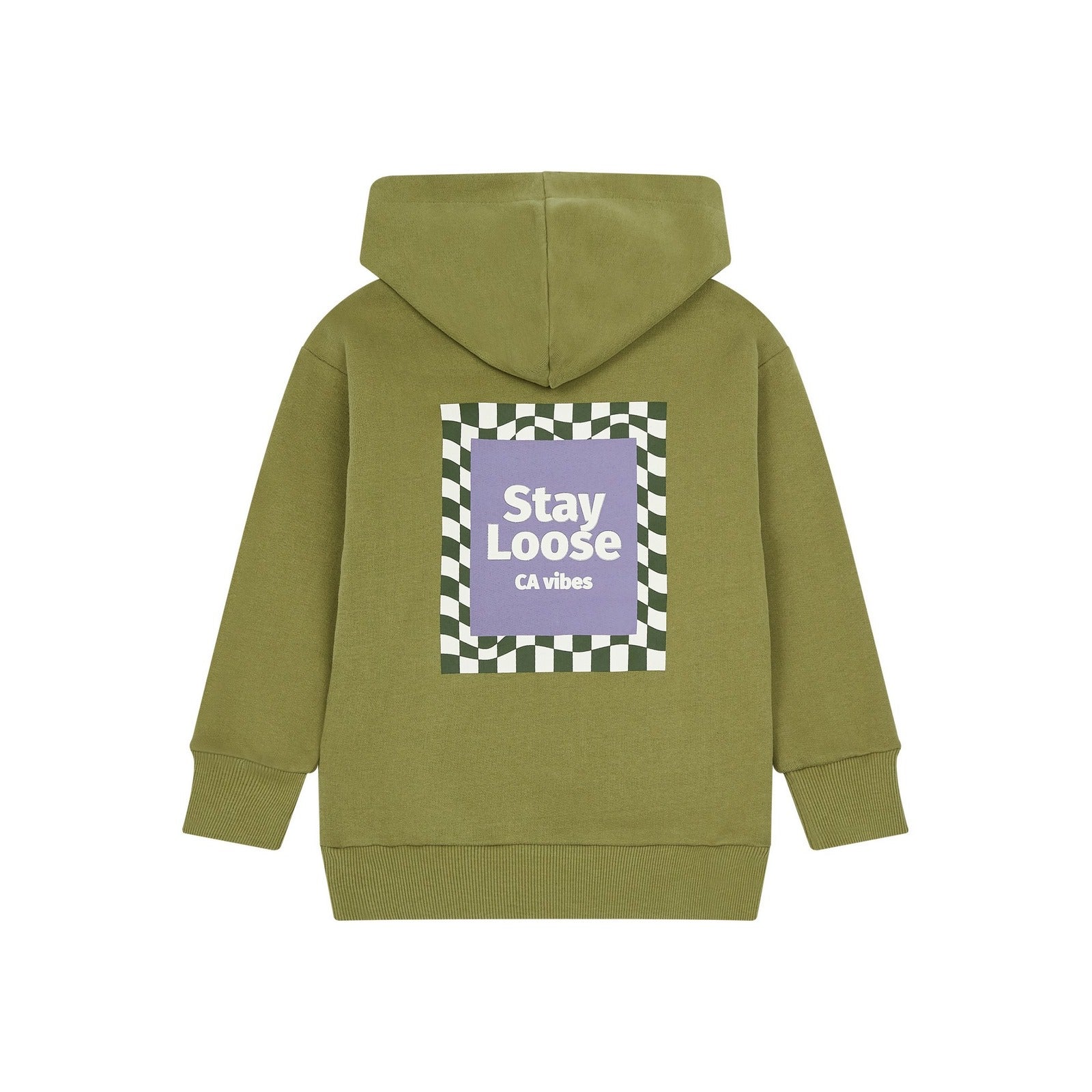 Stay Loose Organic Cotton Sweatshirt - Green - Boy