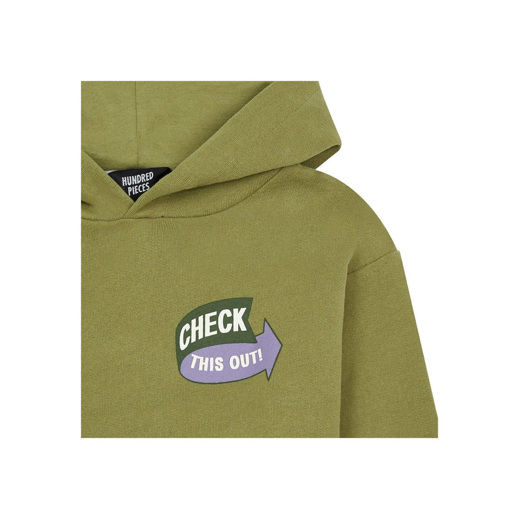 Stay Loose Organic Cotton Sweatshirt - Green - Boy