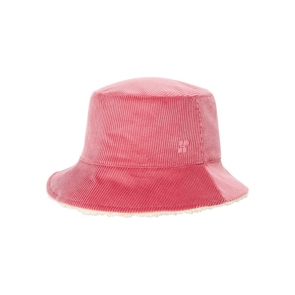 Bob de Terciopelo Acanalado Forrado Sherpa Reversible - Rosa - Mixto