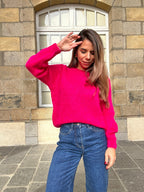 Anna Fuchsia Jumper