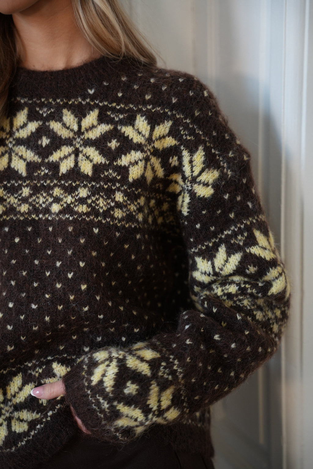 Pull Doux Teddy - Chocolat