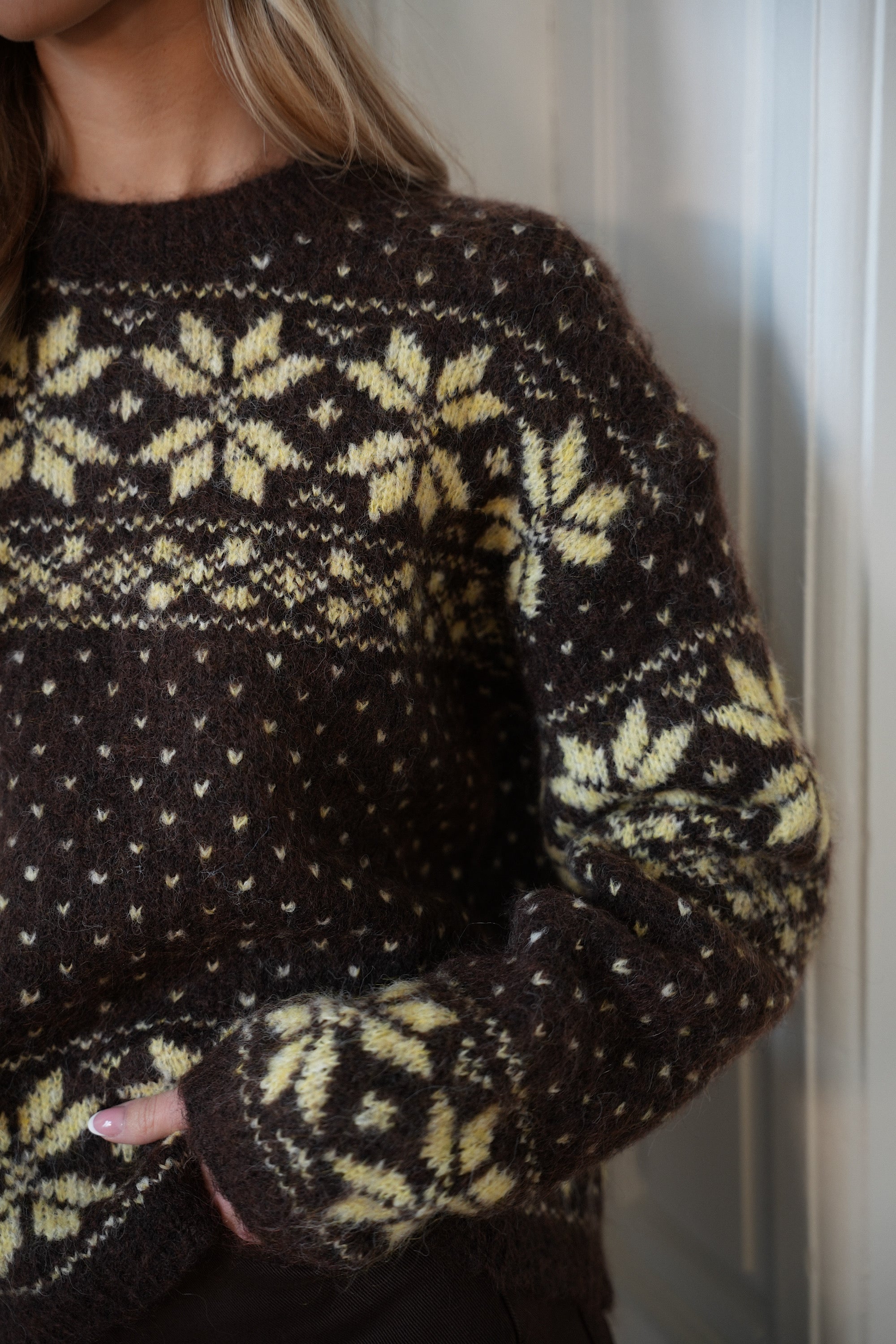 Pull Doux Teddy - Chocolat