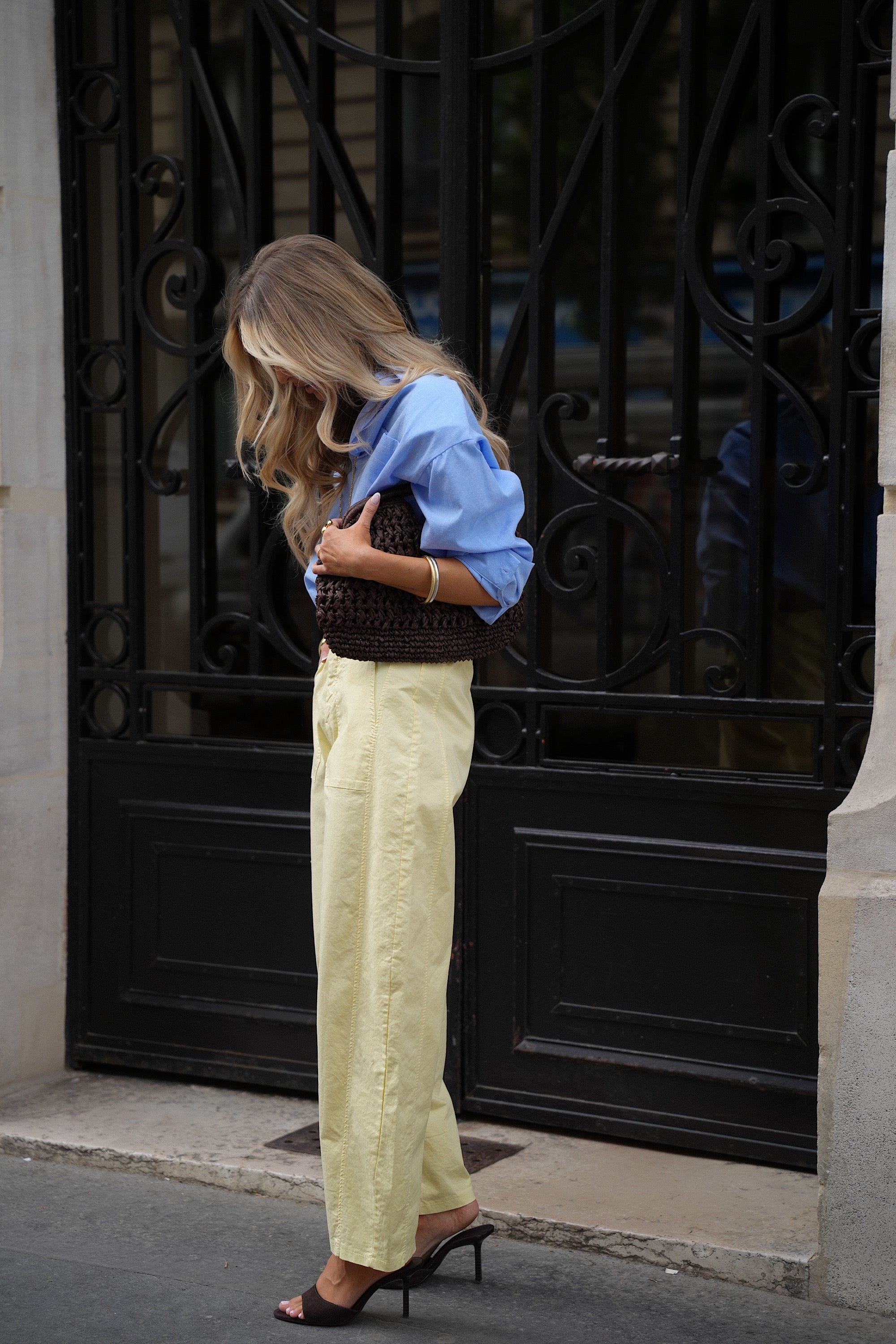 Pantalones Jay Balloon - Amarillo