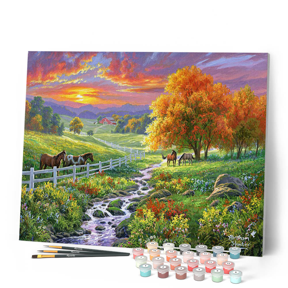 Paint by Numbers - Sunny Meadow