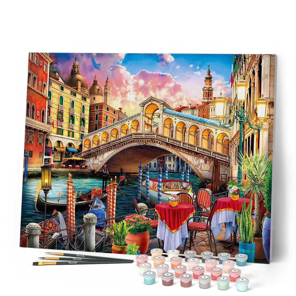 Paint By Numbers - Rialto Bridge