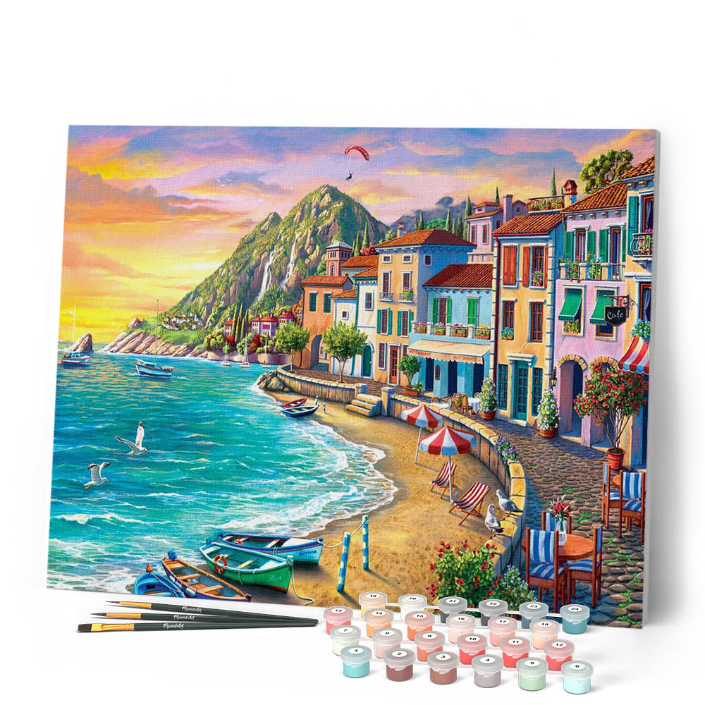 Paint By Numbers - Holiday At The Beach