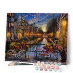 Paint By Numbers - Amsterdam Canal