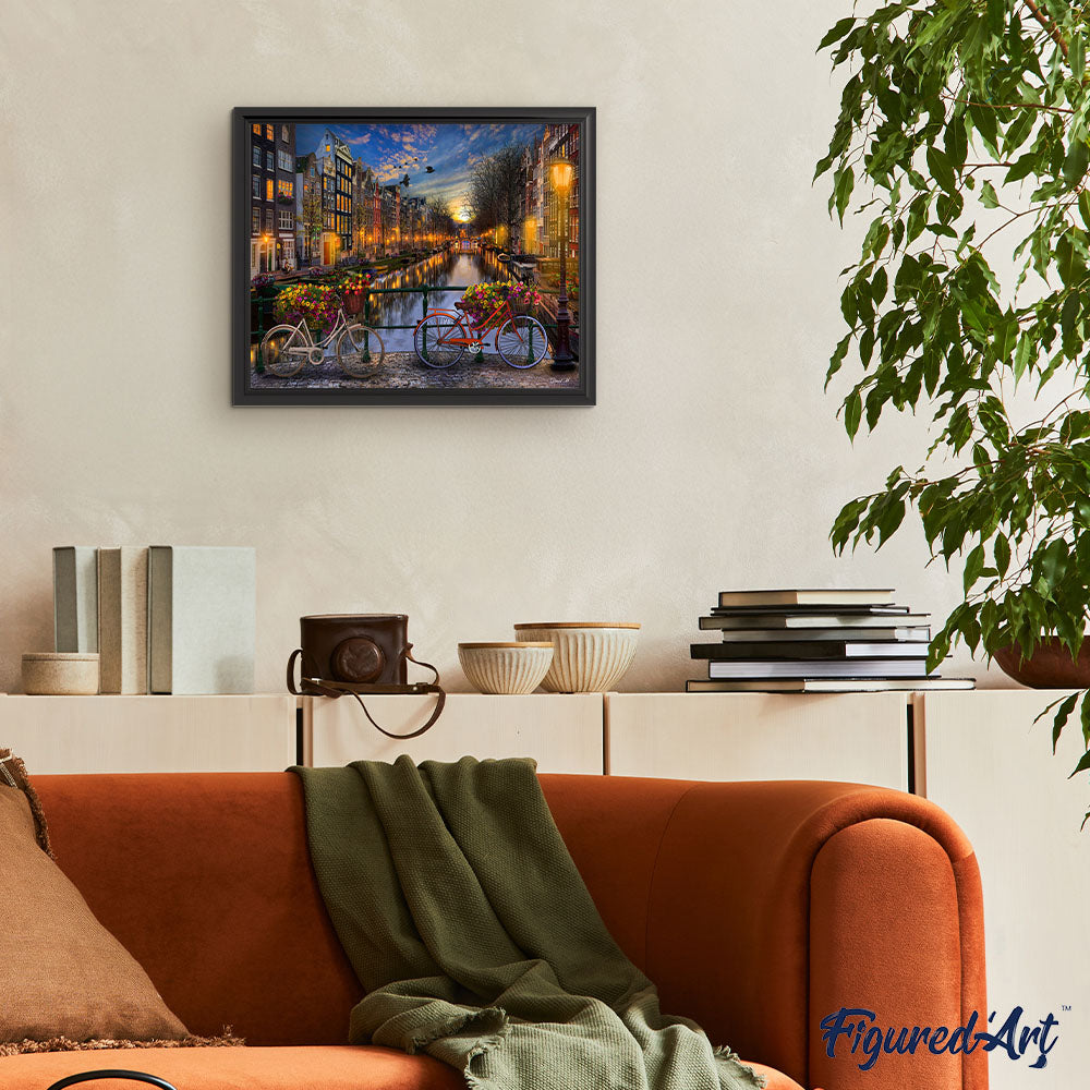 Paint By Numbers - Amsterdam Canal