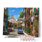 Paint By Numbers - Alley And 2CV