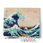 Peinture Par Numéros - La Grande Vague De Kanagawa - Katsushika Hokusai