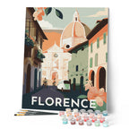 Paint by Numbers - Vintage Florence Poster