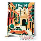Pintura por números - Cartel Vintage Sevilla