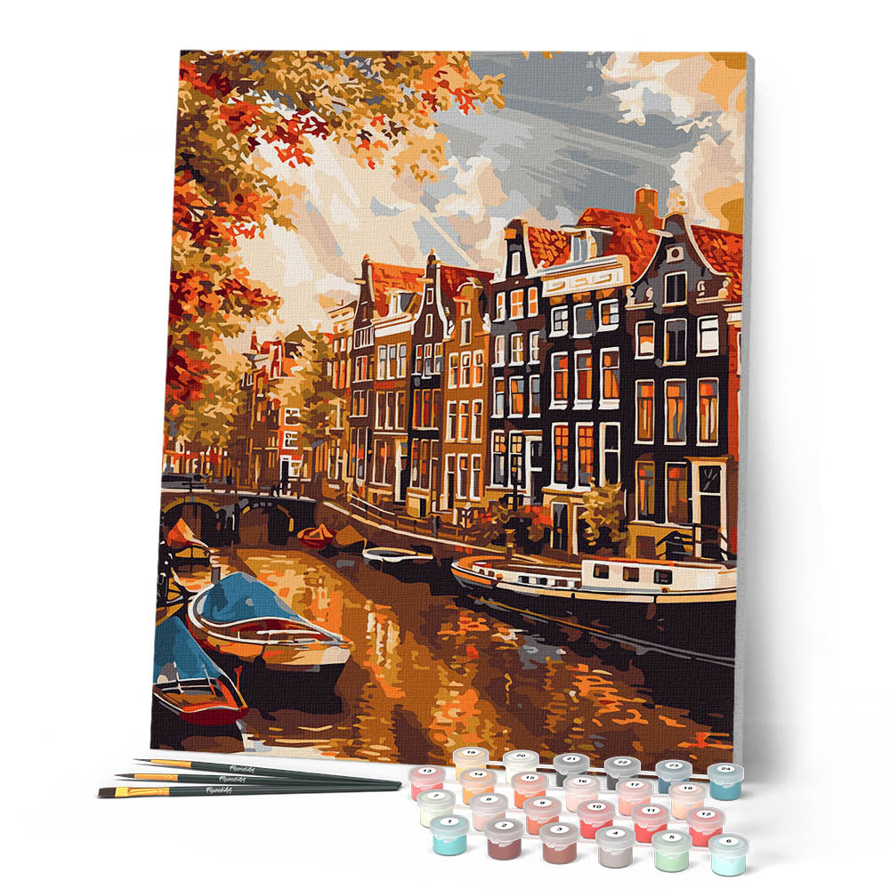 Paint By Numbers - Sunshine In Amsterdam