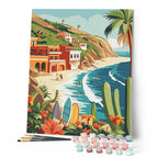 Paint by Numbers - Coastal Surf