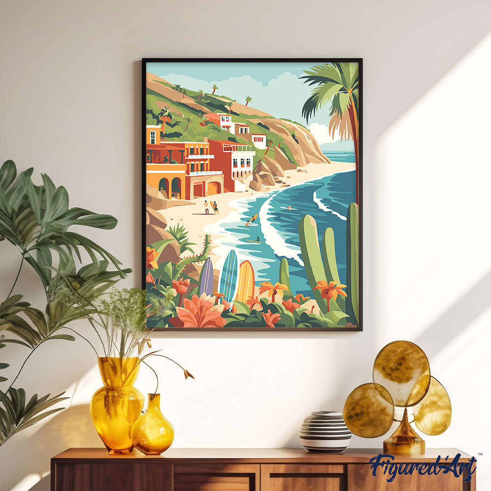 Paint by Numbers - Coastal Surf