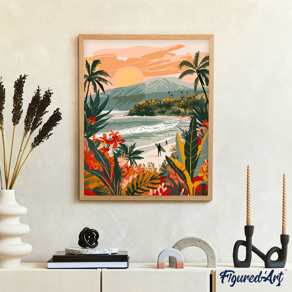 Paint By Numbers - Tropical Beach