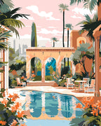 Paint By Numbers - Luxurious Villa In Marrakech