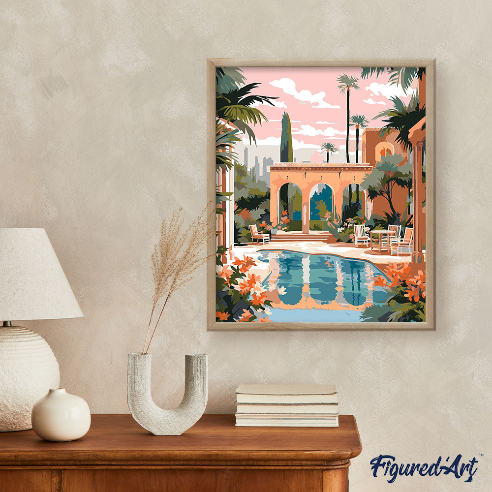Paint By Numbers - Luxurious Villa In Marrakech