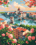 Peinture Par Numéros - Budapest En Fleurs