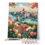 Peinture Par Numéros - Budapest En Fleurs