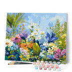 Paint By Numbers - Field Of Colourful Flowers