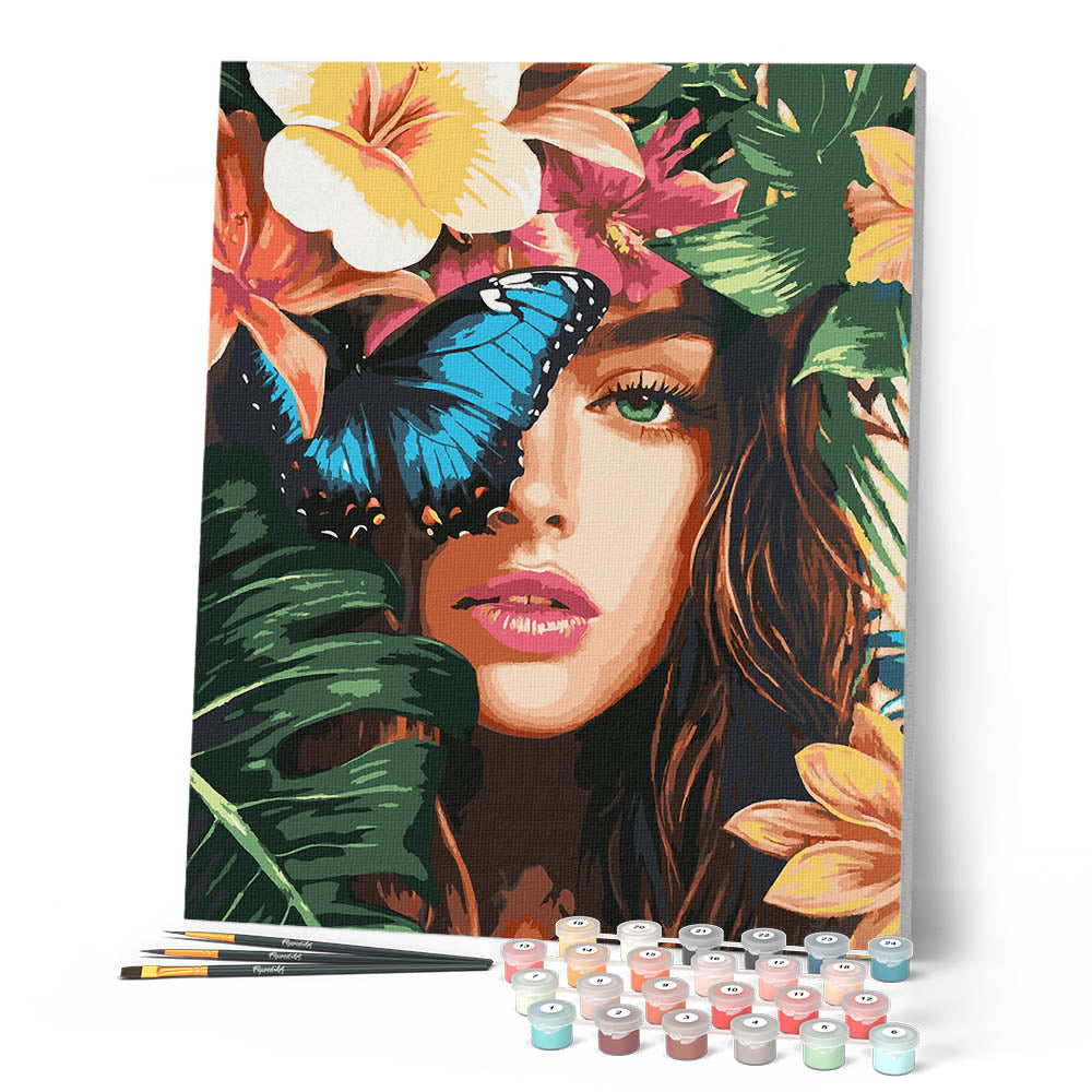 Pittura Con I Numeri - Bellezza Tropicale
