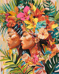 Paint by Numbers - Tropical Sisters